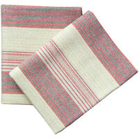 Garnier-Thiebaut Foresti Multicolor 22" x 23" 100% ELS Cotton Cloth Napkins - 10/Pack