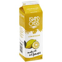 Island Oasis Lemonade Frozen Beverage Mix 32 fl. oz. - 12/Case