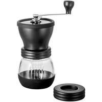 Hario Skerton Plus 3.5 oz. Transparent Black Manual Coffee Mill MSCS-2DTB