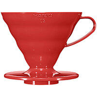 Hario V60 Size 02 Red Plastic Coffee Dripper VD-02R