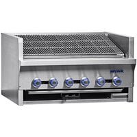 Imperial Range IABS-24 NAT 24" Natural Gas Steakhouse Broiler with Stainless Steel Radiants - 4 Burner
