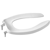 Zurn Elkay Z5955SS-AM-STS Toilet Seat with Zurn ElkaySHIELD Protection and Self-Sustaining Check Hinge