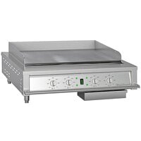 Wood Stone WS-PL-MTL-40-35-4-CT 24" x 35" Electric Countertop Plancha / Griddle - 208V, 3 Phase