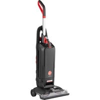 Hoover CH54100V 14" Task Vac 2 Commercial Bagged Upright Vacuum Cleaner with HEPA Filtration