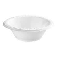 Huhtamaki Chinet White Heavyweight Plastic Bowl 12 oz. - 1000/Case