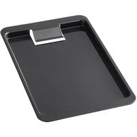 Choice 7 3/4" x 4 3/8" Black Tip Tray with Clip