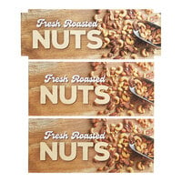 ServIt 423PDW12RNDS Nuts Decal Set for 12" ServIt Countertop Warmers - 3/Pack
