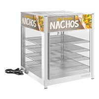 ServIt 18" Nacho Self-Service Countertop Display Warmer with 4 Shelves