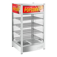 ServIt 12" Popcorn Full-Service Countertop Display Warmer with 4 Shelves