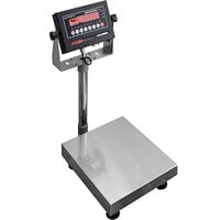 Optima Weighing Systems OP-915-2424-1000 1,000 lb. Bench Scale with 24" x 24" Stainless Steel Platform, Legal for Trade