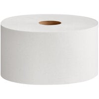 Tork Universal T10 3 1/2"x4" 2-Ply 2000 Sheet High Capacity Toilet Paper Roll with Opticore - 12/Case