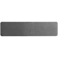 Wooster Flex-Tred 6" x 24" Anti-Slip Tape Strip with Marine Black Mop-Friendly Grit Surface MAR.0624 - 50/Pack