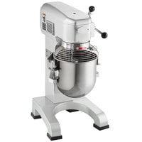 Main Street Equipment GMIX10 10 Qt. Planetary Stand Mixer with Guard & Standard Accessories - 120V, 4/5 hp
