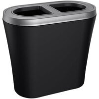 Busch Systems Ascend 155639 36 Gallon LDPE Two Stream Decorative Waste Receptacle