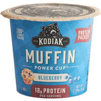 Kodiak Cakes Blueberry Minute Muffin Cup 2.29 oz. - 12/Case