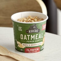 Kodiak Cakes Maple and Brown Sugar Oatmeal Cup 2.12 oz. - 12/Case
