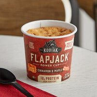 Kodiak Cakes Cinnamon and Maple Flapjack Cup 2.26 oz. - 12/Case