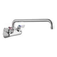 Regency Wall Mount Faucet with 14" Swing Spout and 4" Centers