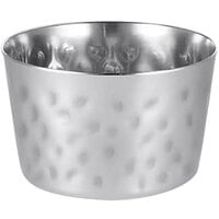 American Metalcraft 7 oz. Mini Hammered Stainless Steel Fry Cup FFHM2