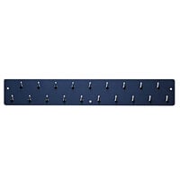 Pyramid Time Systems 43030 20" x 3 3/16" Key Rack with 19 Hooks