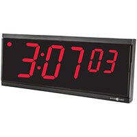 Pyramid Time Systems DIG-6B 6-Digit LED Digital Clock