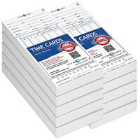 Pyramid Time Systems 3800-10MB Time Card for 3800 Time Clocks - 1000/Pack