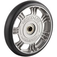Wesco Industrial Products 300 lb. 8" Aluminum Center Moldon Rubber Wheel for Cobra-Lite Series 410 108561