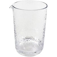 GET Hammered 20 oz. SAN Plastic Mixing Glass - 24/Case