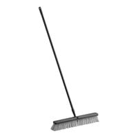 Lavex 24" Push Broom with 60" Metal Handle