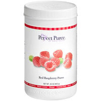 Perfect Puree Red Raspberry Puree 30 oz. - 6/Case