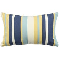 Astella 18" x 12" Captiva Admiral and Canary Outdura Throw Pillow
