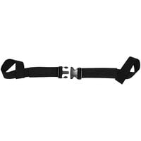 Kemp USA Black 2-Piece Spineboard Strap with Plastic Buckle 10-302-BLK