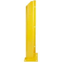 Ideal Warehouse ECONO 48" Left Angled Top Overhead Door Track Protector with Base 60-4073L