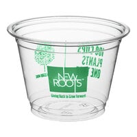 New Roots 9 oz. PLA Compostable Plastic Cold Cup - 40/Pack