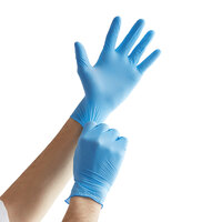 Showa Blue Biodegradable Nitrile 2.5 Mil Powder-Free Gloves - 2000/Case