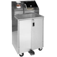 Paragon 4460 Pro Series Stainless Steel Portable Hand Sink