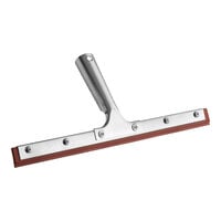 Lavex 12" Window Squeegee with Double Natural Rubber Blade