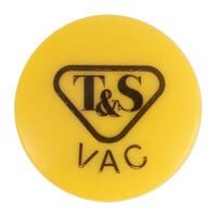 T&S 209L-VAC-NS Yellow Press-In Index - Vacuum