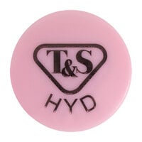 T&S 209L-HYD-NS Pink Press-In Index - Hydrogen