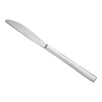 Acopa Phoenix Satin 9 5/16" Stainless Steel Forged Dinner Knife - 12/Pack