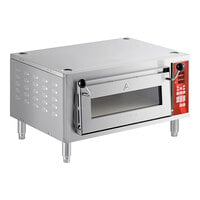 Avantco DPO-18-SA Single 18" Deck Countertop Pizza / Bakery Oven with Digital Controls - 1700W, 120V