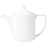 RAK Porcelain Ska 11.85 oz. Ivory Porcelain Coffee Pot and Lid - 4/Case