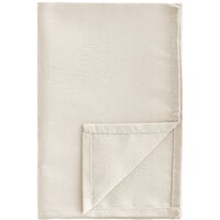 Snap Drape Windsor Damask Ivory 20" x 20" 100% Polyester Cloth Napkin