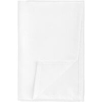 Snap Drape Windsor Damask White 20" x 20" 100% Polyester Cloth Napkin