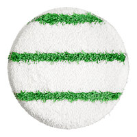 Lavex Basics 13" Carpet Bonnet with Green Scrubbing Strips