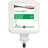SC Johnson Professional Stokolan Light PURE RES1L 1 Liter Skin Conditioning Cream Refill - 6/Case