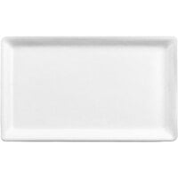 GET Bugambilia Fit Perfect Mod White Aluminum Serving Platter / Lid for 1/4 Size Food Pans LCIH1/4-MOD-WW