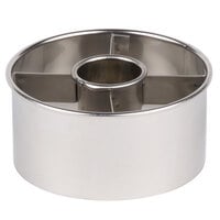 Ateco 14423 3 1/2" Stainless Steel Doughnut Cutter