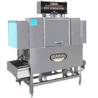 CMA Dishmachines EST-44 High Temperature Conveyor Dishwasher - Left to Right, 240V, 3 Phase