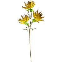 Kalalou 44" Artificial Medium Yellow Floral Stems - 6/Case